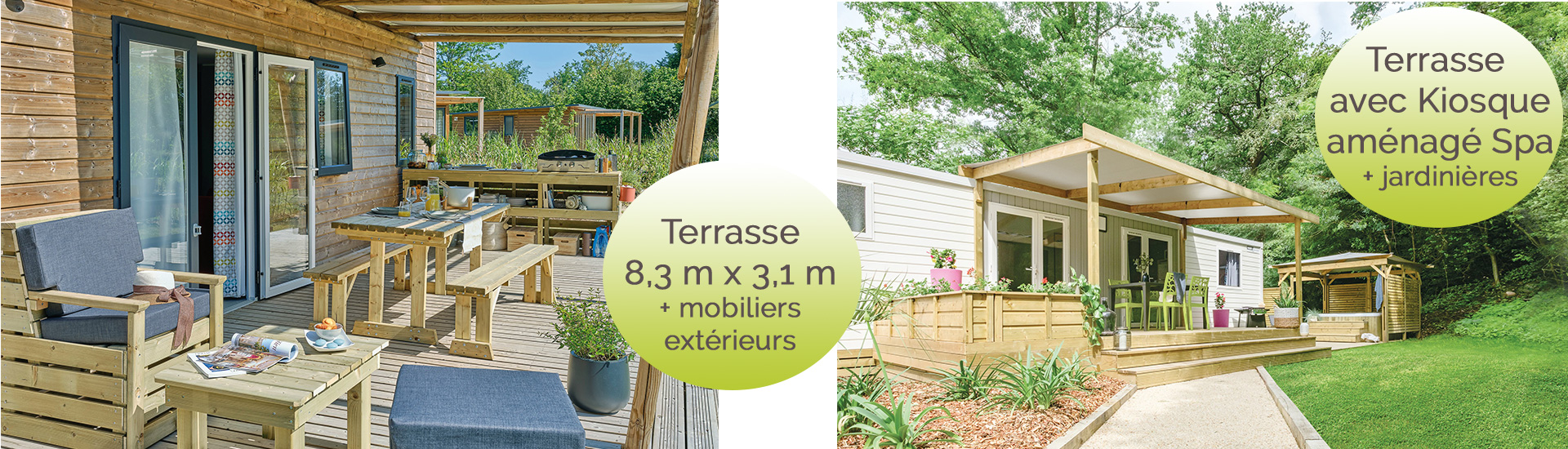 Réalisations d'aménagement et conception de terrasse sur-mesure Clairval